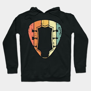 Guitar Vintage Pick Hoodie